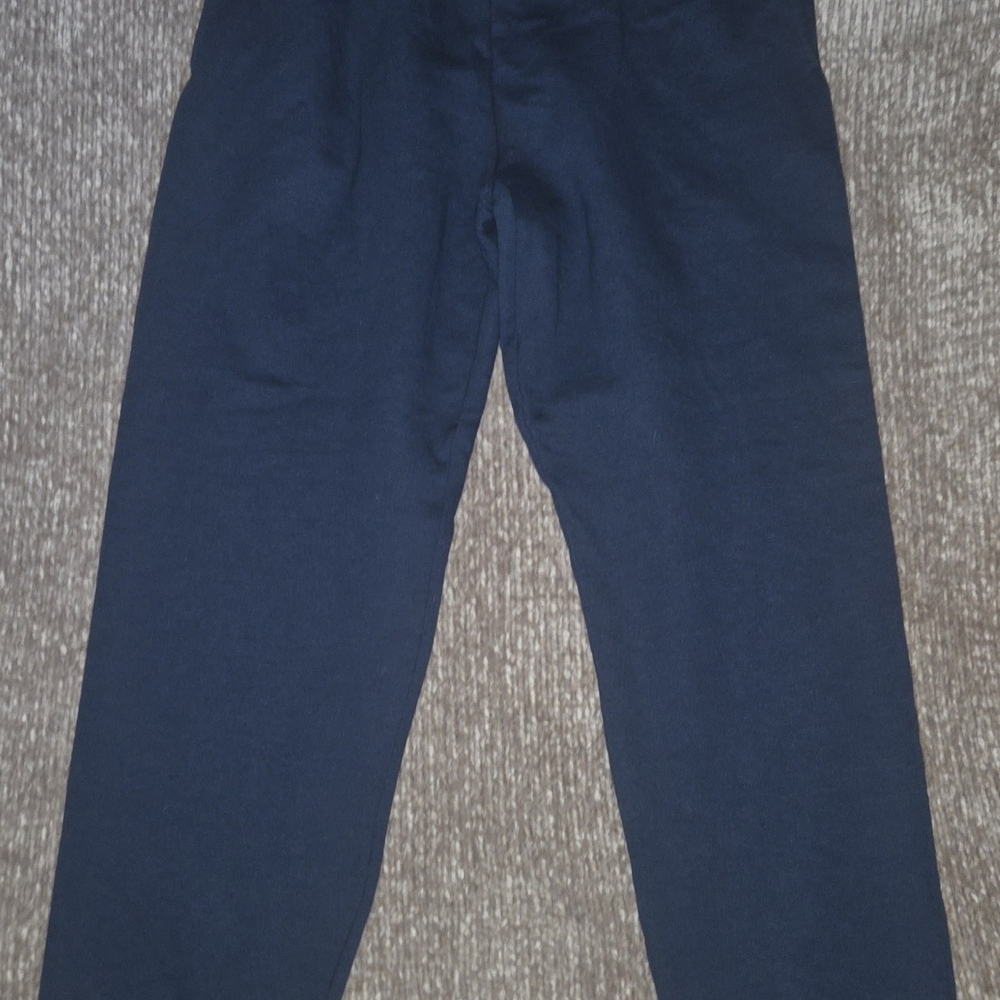 Mens Fruit of the Loom Navy Blue Joggers/Sweatpants